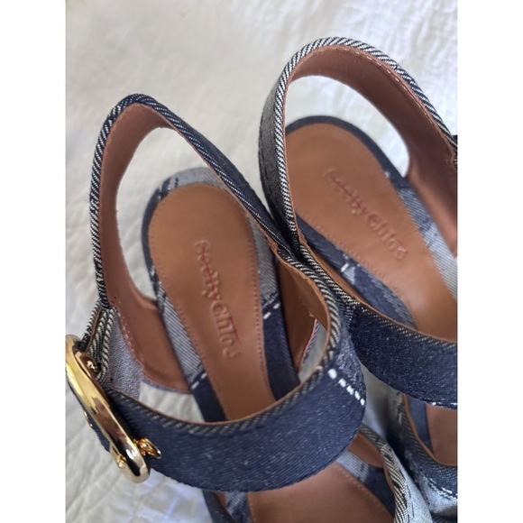 See By Chloe Joei Patchwork Denim
Platform Heels size 39 - Picture 4 of 8